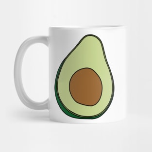 Avocado Half Mug